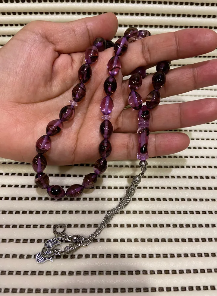 Faturan Prayer Beads For Men 33 Beads Size 9mm x 12.5mm