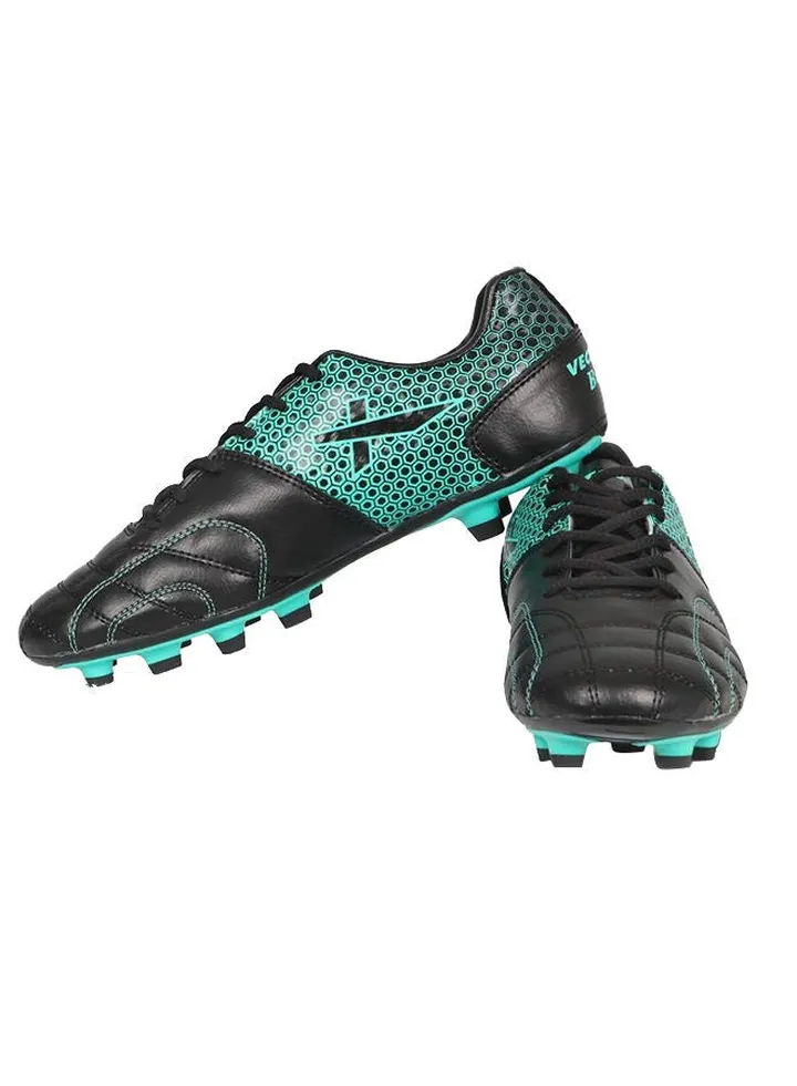 Breeze Football Shoes | 10 UK/ 11 US / 44 EU | Material : Synthetic Leather | Moulded Insole | Minimal Water Absorption | Lace Up
