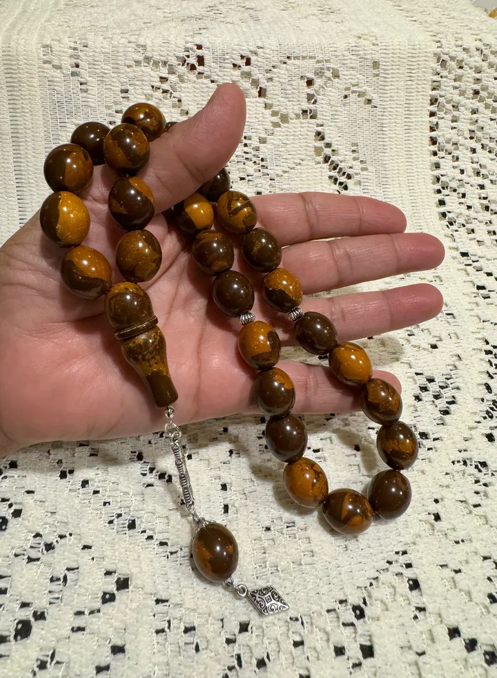 Faturan Prayer Beads For Men 28 Beads Size 13.5mm x 15.5mm