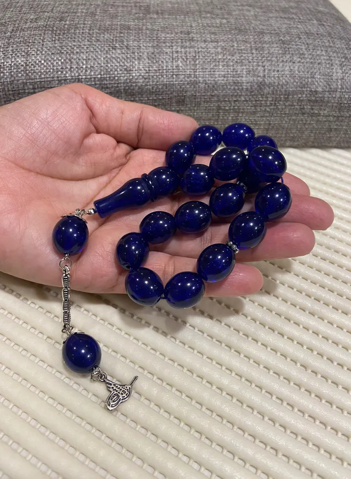 Faturan Prayer Beads For Men 17 Beads Size 13.5mm*15.5mm
