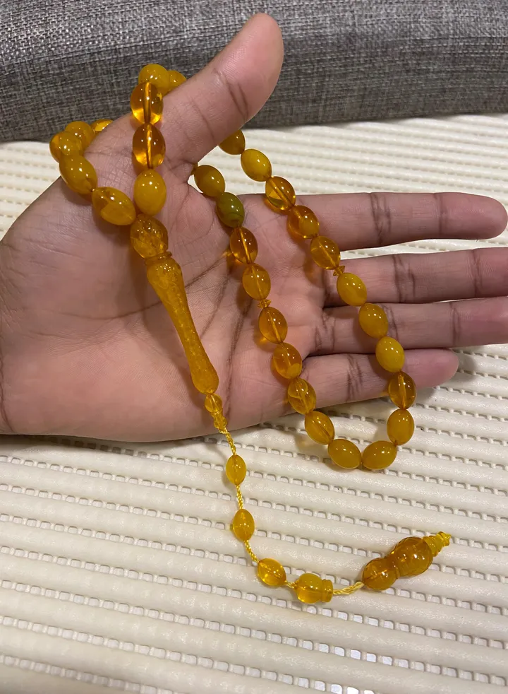 Faturan Prayer Beads For Men 33 Beads Size 8.5mm*12mm