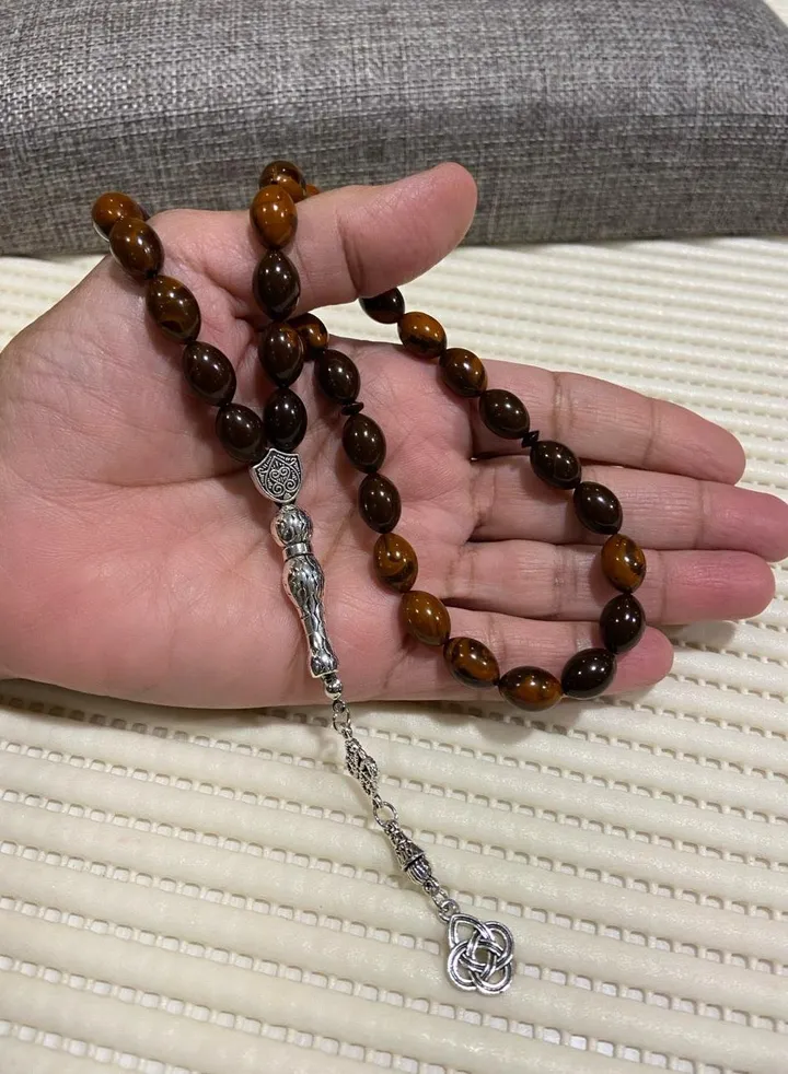 Faturan Prayer Beads For Men 33 Beads Size 8.5mm*12mm