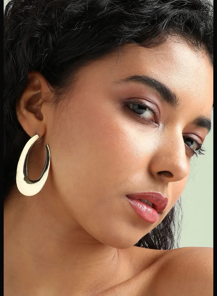 Gold Plated Designer Party Wear Drop Earring For Women
