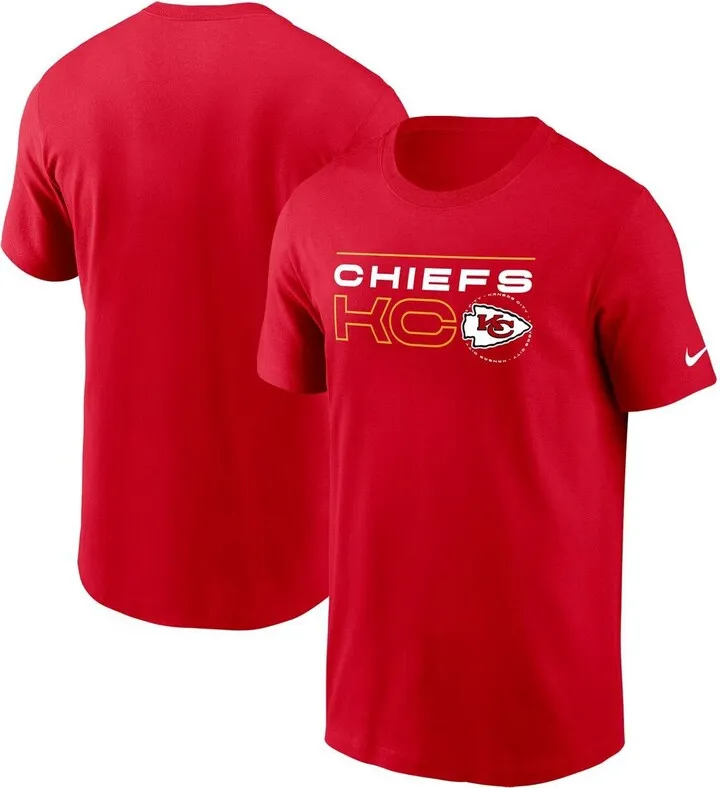 Men's Nike Red Kansas City Chiefs Broadcast Essential T-shirt