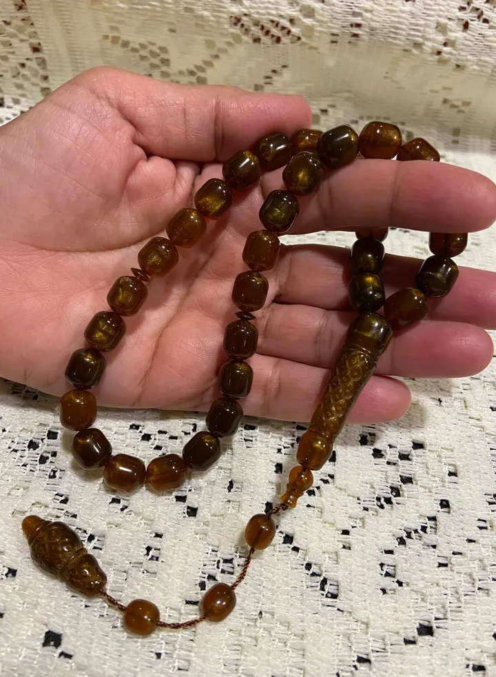 Faturan Prayer Beads For Men 33 Beads Size 10mm x 11.5mm