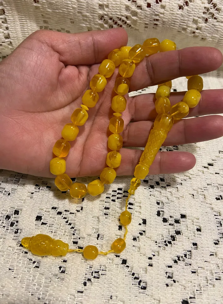 Faturan Prayer Beads For Men 33 Beads Size 10mm x 11.5mm