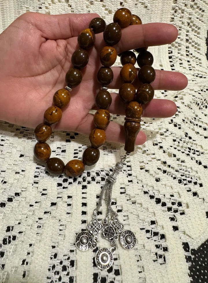 Faturan Prayer Beads For Men 28 Beads Size 13.5mm x 15.5mm
