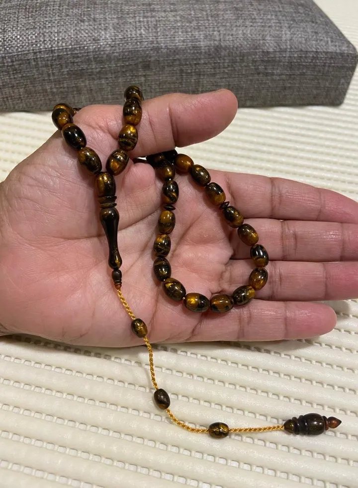 Faturan Prayer Beads For Men 33 Beads Size 7.5mm*10mm