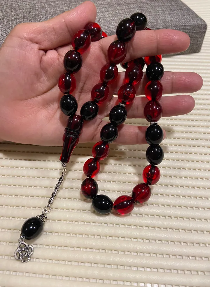 Faturan Prayer Beads For Men 33 Beads Size 13.5mm*15.5mm