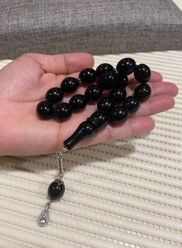 Faturan Prayer Beads For Men 17 Beads Size 13.5mm*15.5mm