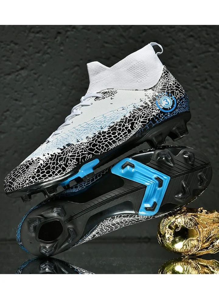 New Children's Student Spinning Button Football Shoe Shattered Nail Training Shoe