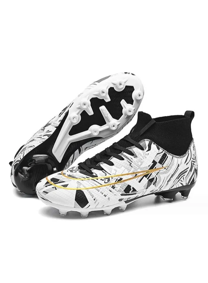 New Children's Student Spinning Button Football Shoe Shattered Nail Training Shoe