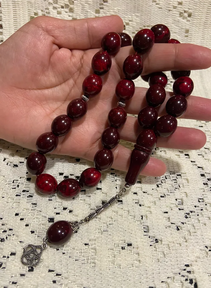 Faturan Prayer Beads For Men 28 Beads Size 13.5mm x 15.5mm