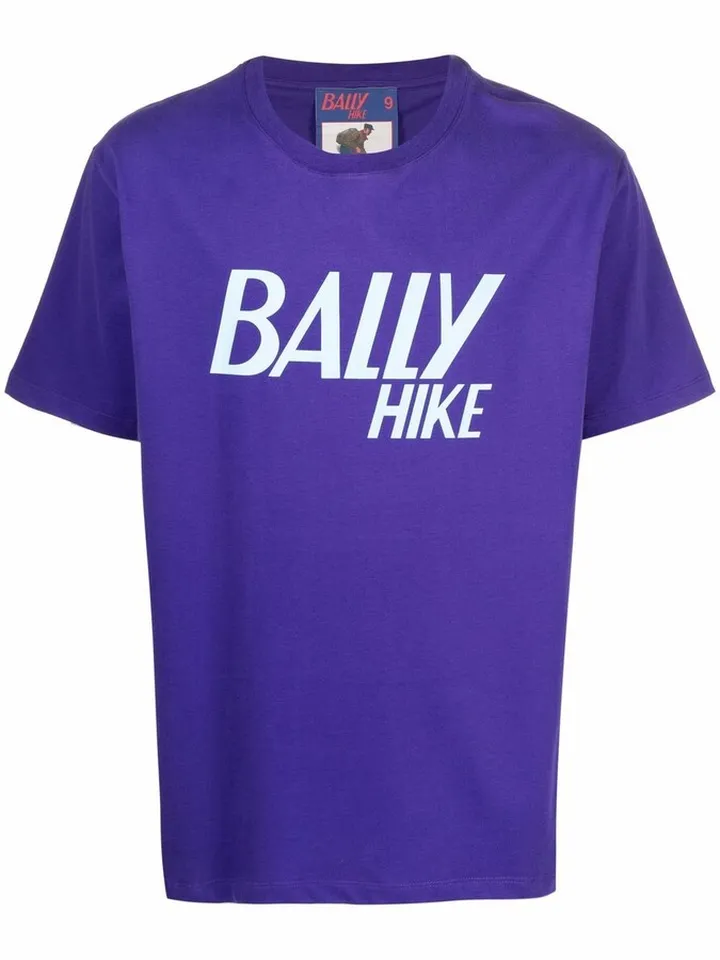 slogan-print organic cotton T-shirt