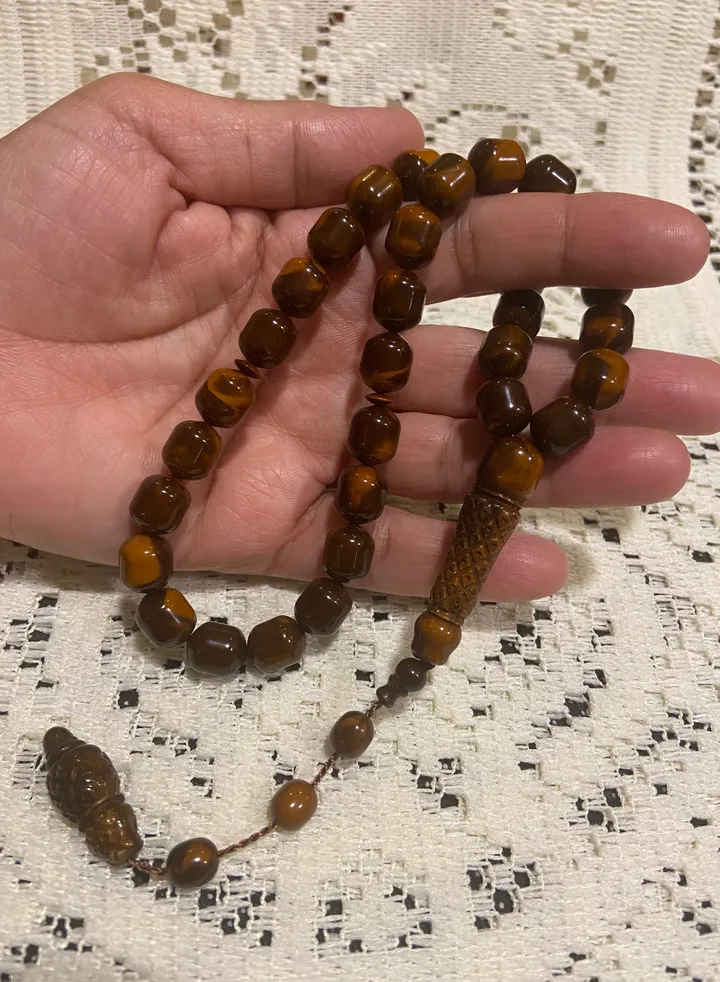Faturan Prayer Beads For Men 33 Beads Size 10mm x 11.5mm