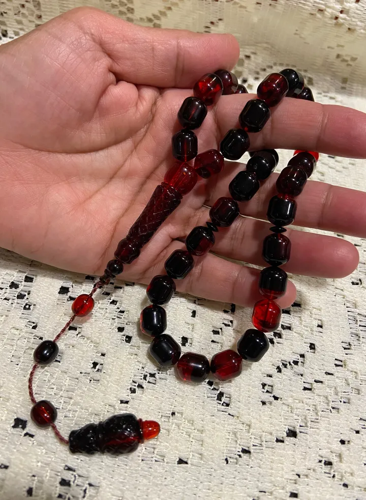 Faturan Prayer Beads For Men 33 Beads Size 10mm x 11.5mm