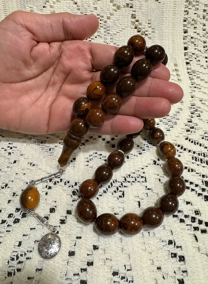Faturan Prayer Beads For Men 33 Beads Size 13.5mm x 15.5mm