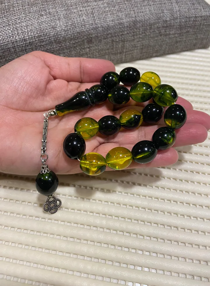 Faturan Prayer Beads For Men 17 Beads Size 13.5mm*15.5mm