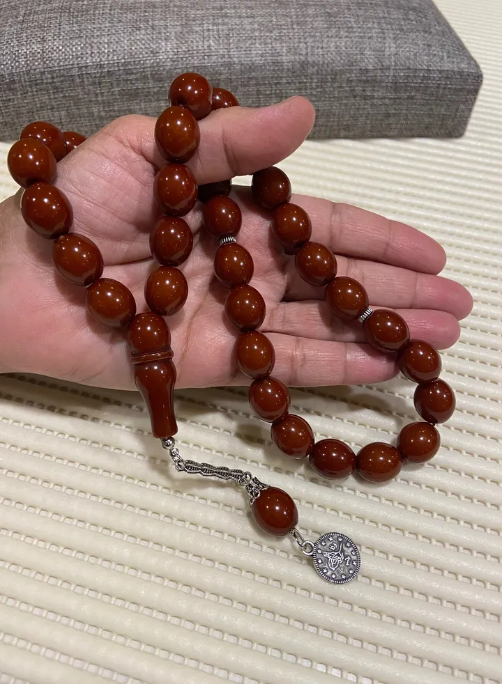 Faturan Prayer Beads For Men 33 Beads Size 13.5mm*15.5mm