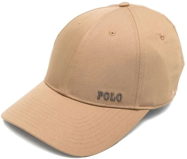 Logo-Plaque Detail Baseball Cap