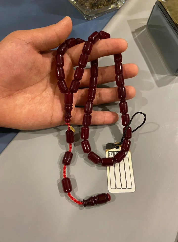 German Faturan Prayer Beads For Men 33 Beads