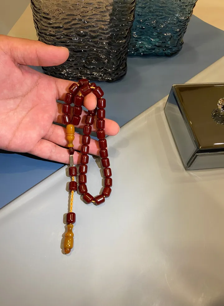 German Faturan Prayer Beads For Men 33 Beads