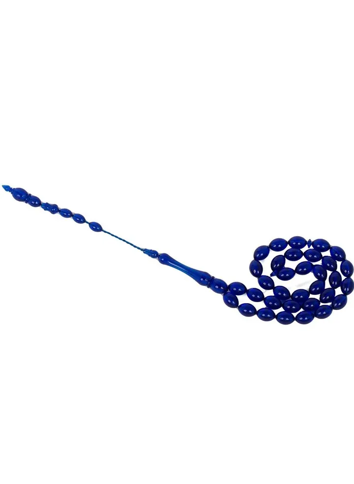 Blue acrylic rosary
