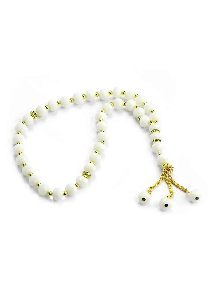 33 10mm Crystal Bracelet Lslamic Prayer Beads