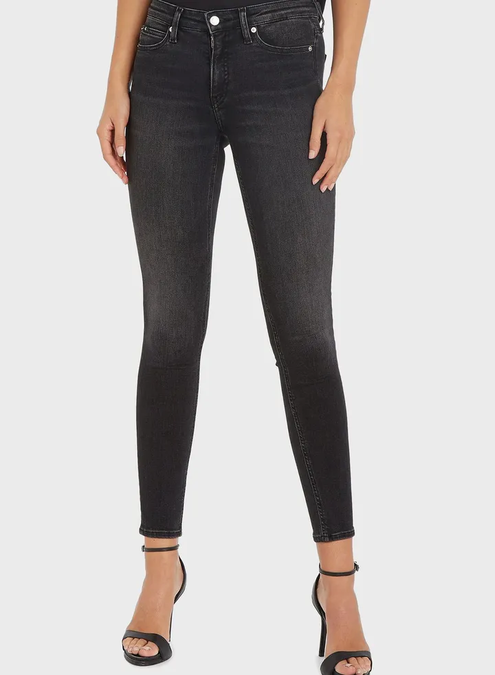 High Waist Skinny Jeans
