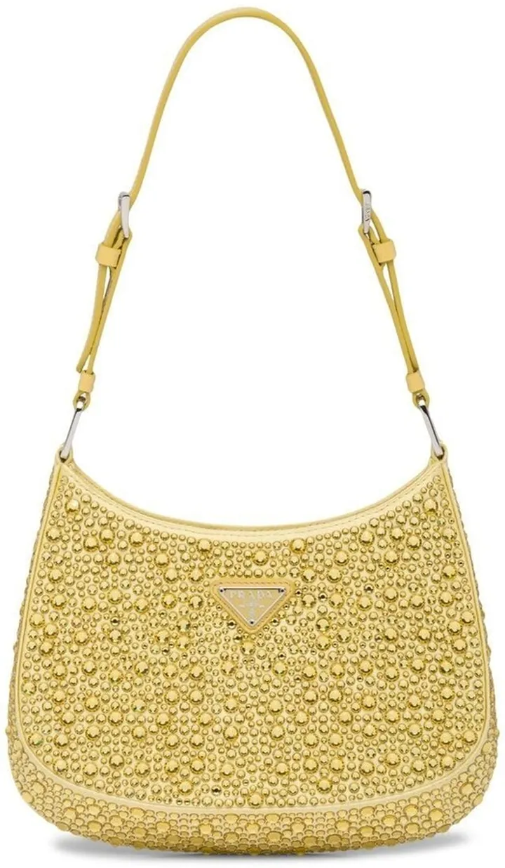 embellished Cleo shoulder bag