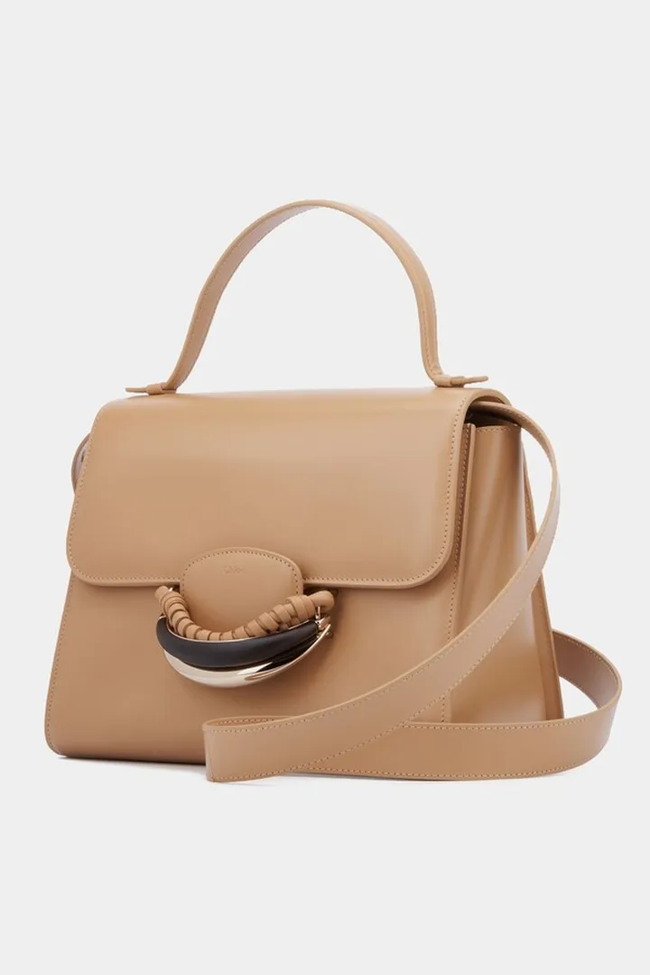 Kattie Leather Tote Bag