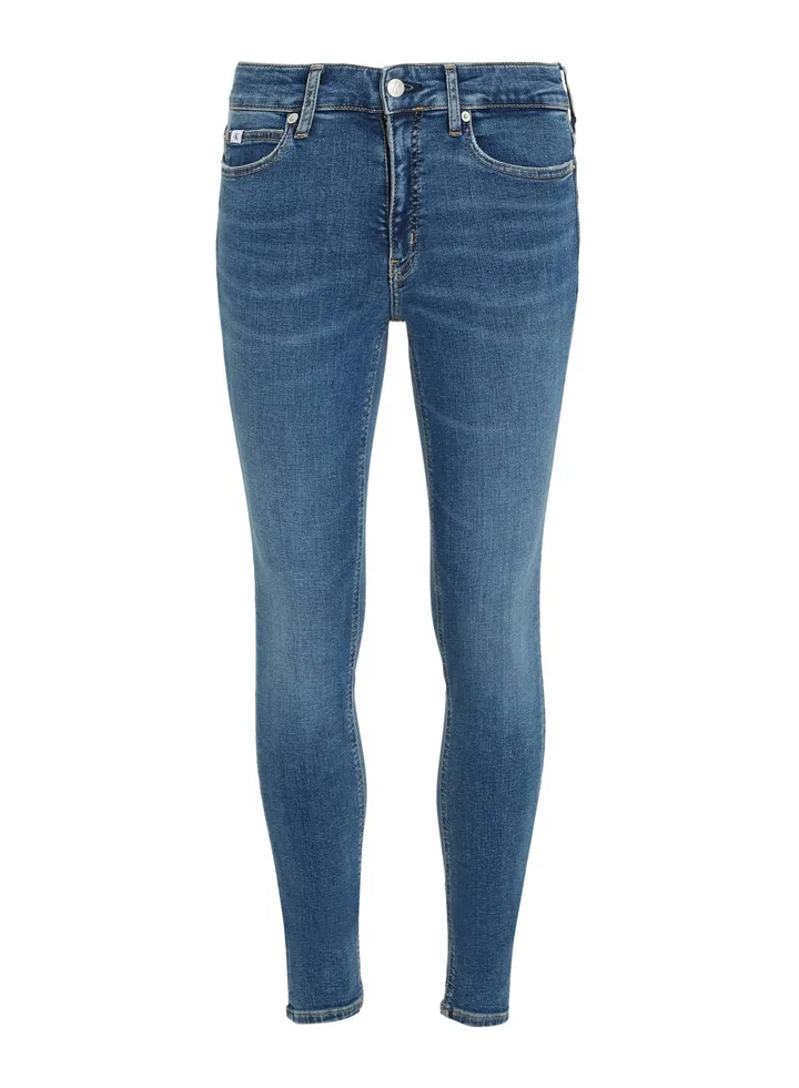 Women's Mid Rise Skinny Jeans, Navy