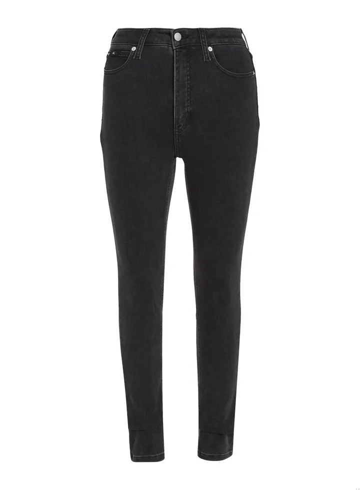 Women's High Rise Skinny Jeans, Black