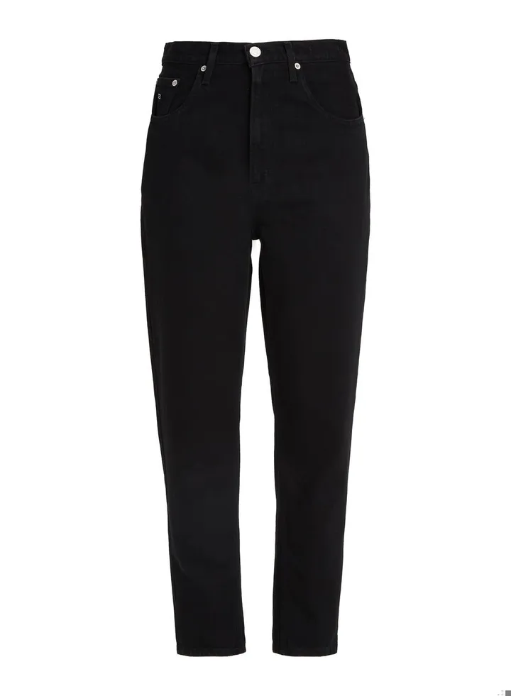 Women's Mom Ultra High Rise Tapered Jeans, Black