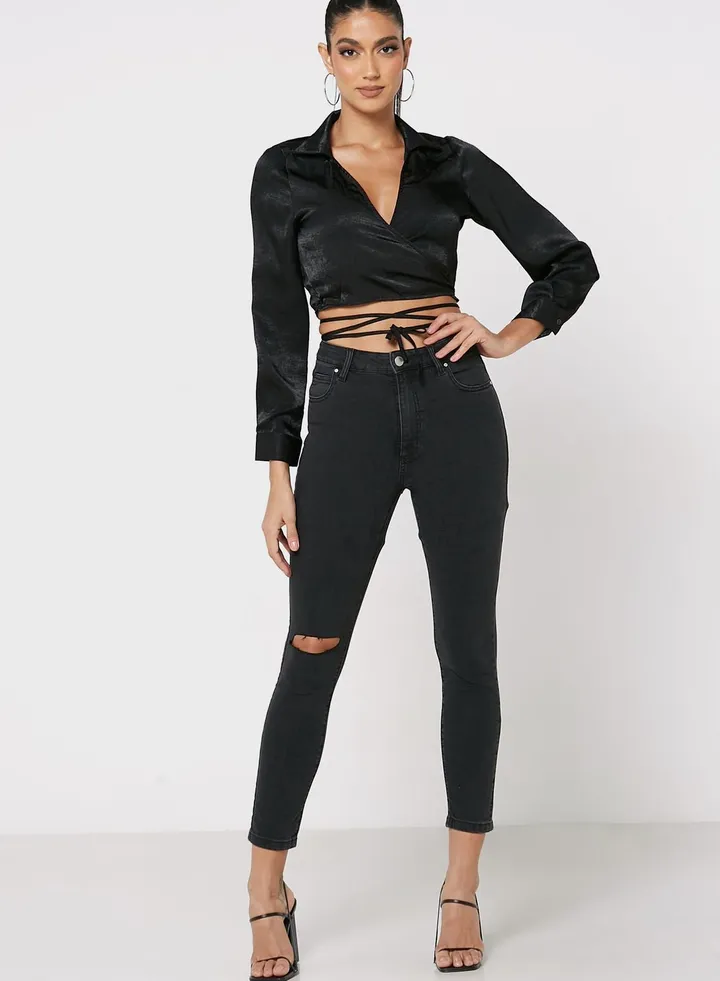 High Waist Skinny Jeans