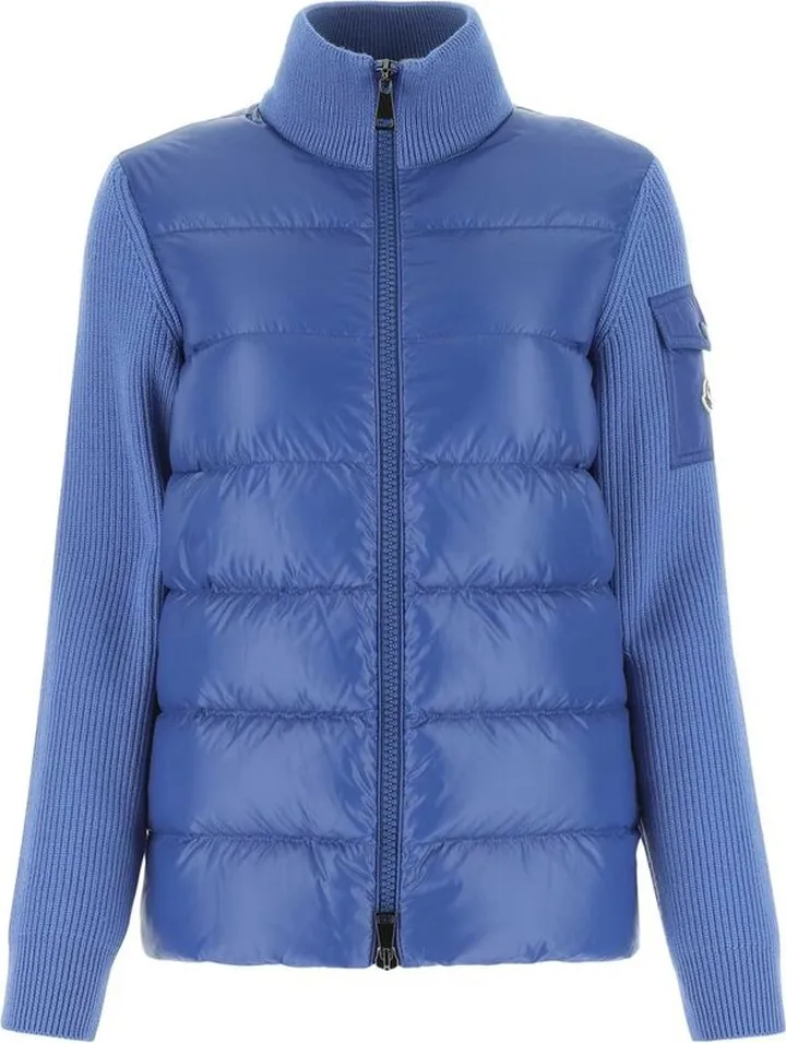 Moncler Padded Contrasting Zip-Up Jacket