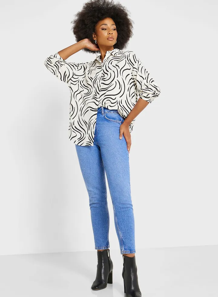 High Waist Jeans