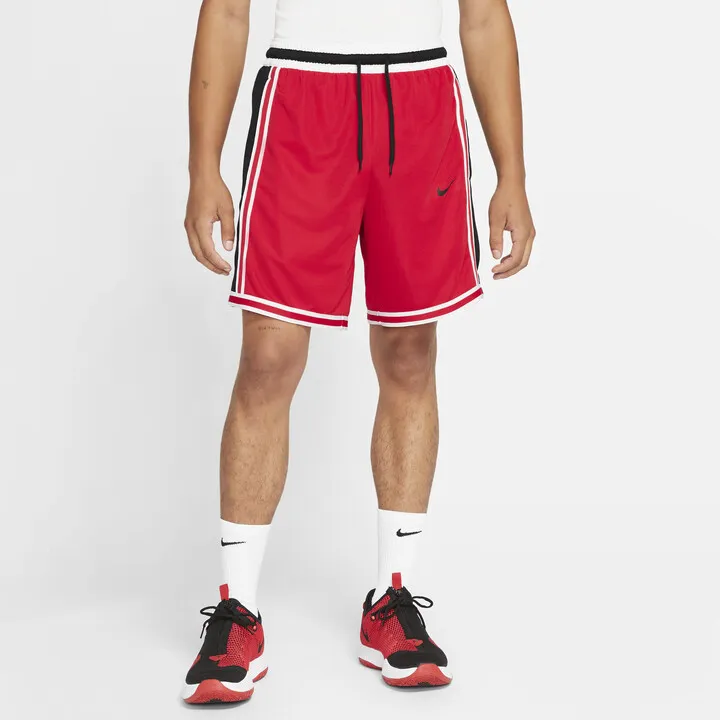 Nike Men's Dri-FIT DNA+ Basketball Shorts in Red