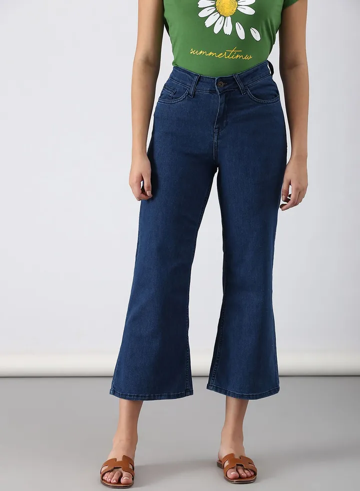 Casual Skinny Fit Jeans Indigo