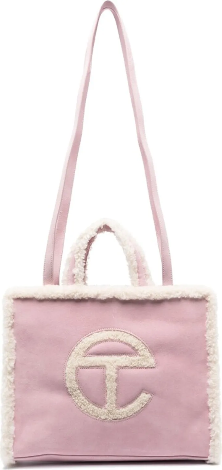 x Telfar sheepskin tote bag