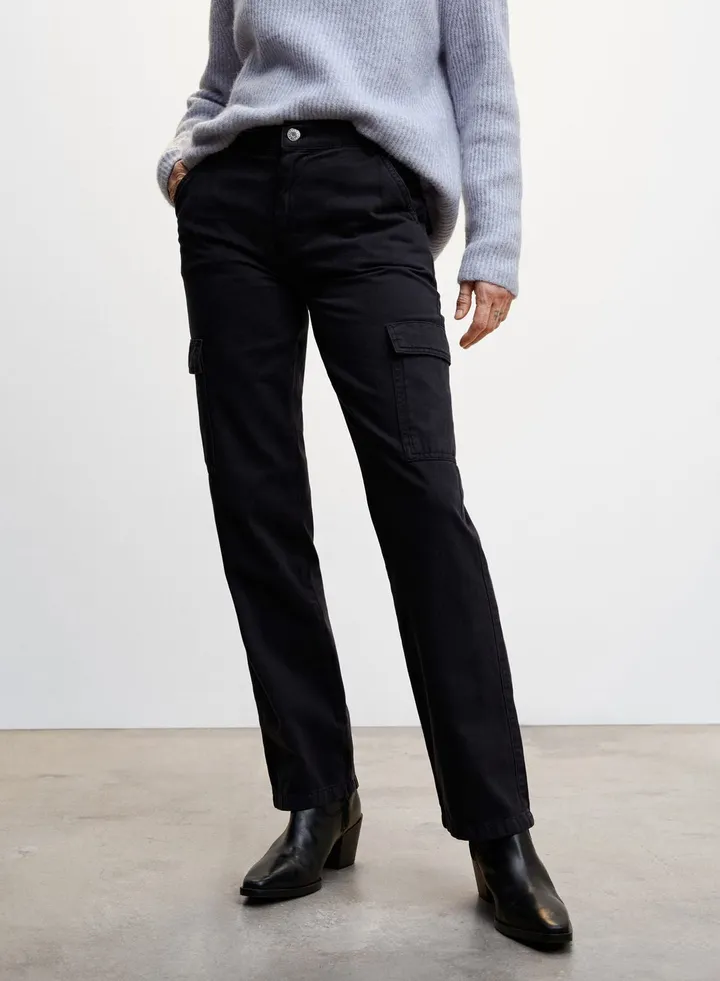 Pocket Detail Jeans