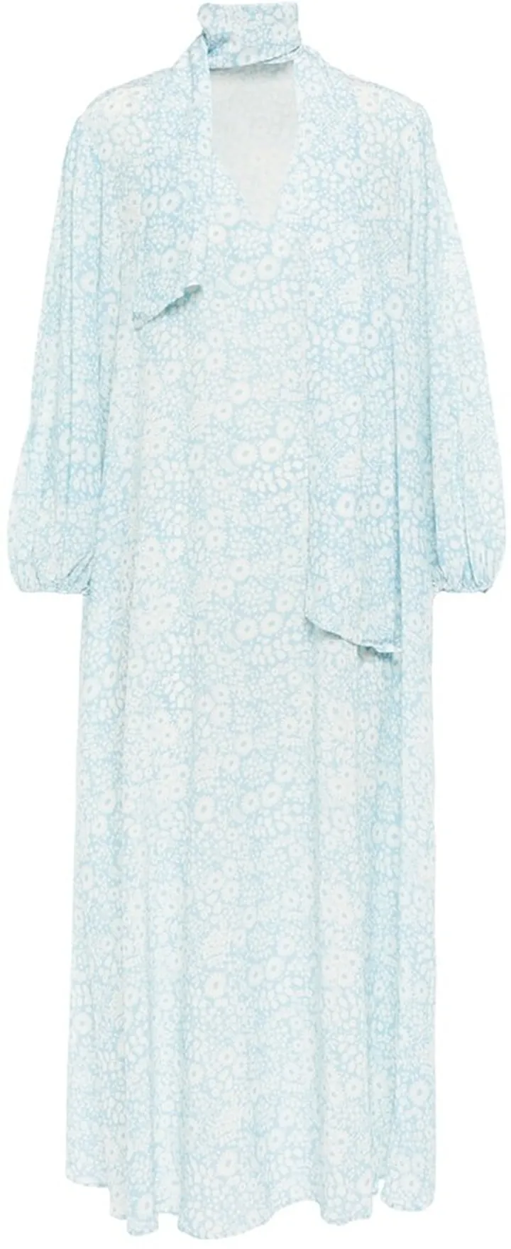 Raeya crepe de chine midi dress