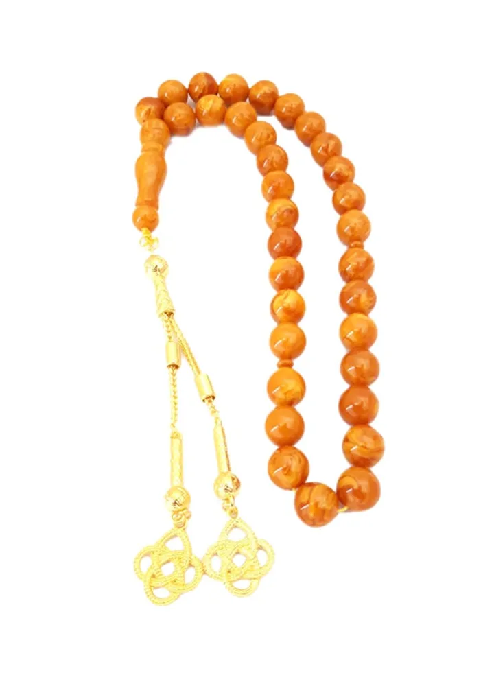 Honey Amber Sibha Prayer Beads