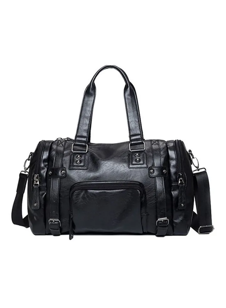 Portable Business Travel Messenger Bag Black