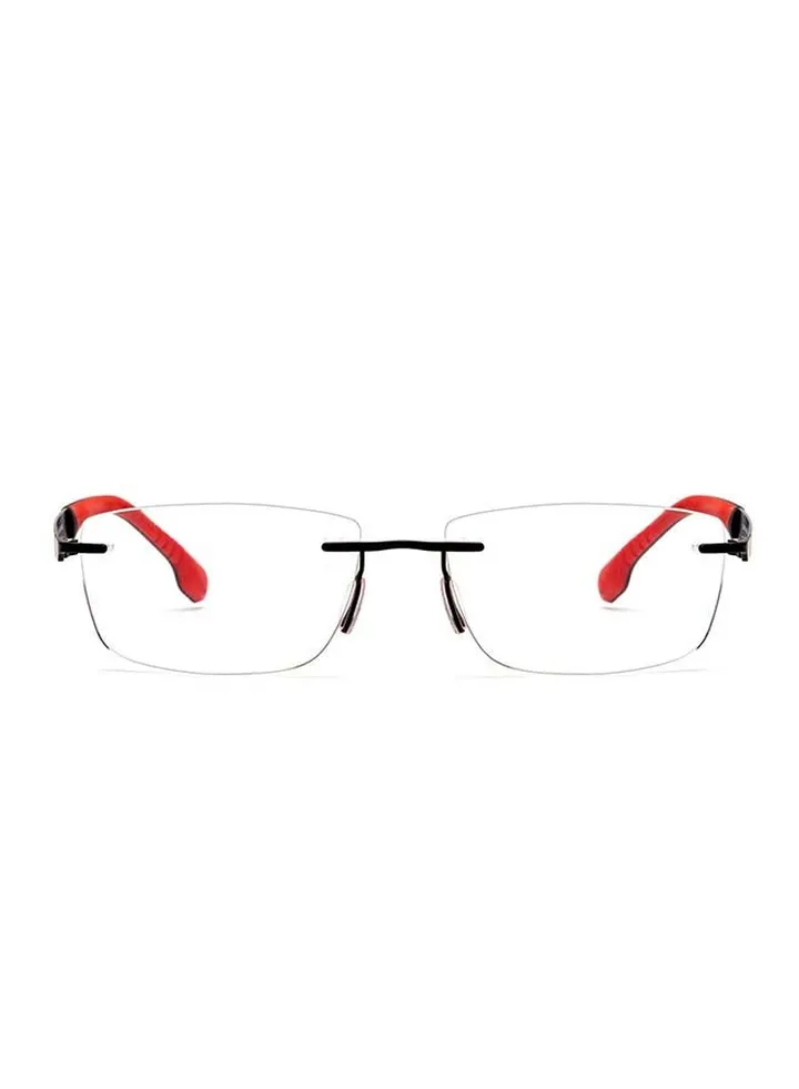Men's Rimless Eyeglass Frame - Lens Size : 56 mm