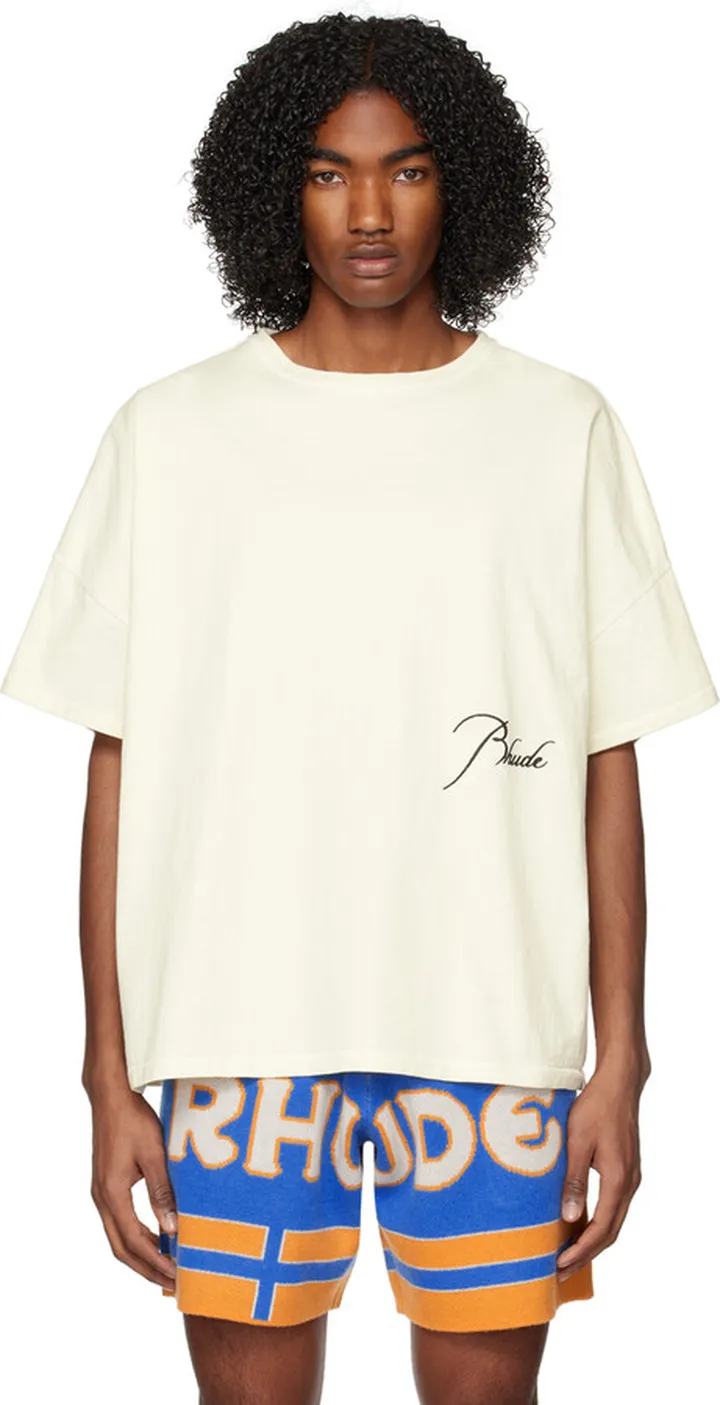Rhude Off-White Reverse T-Shirt