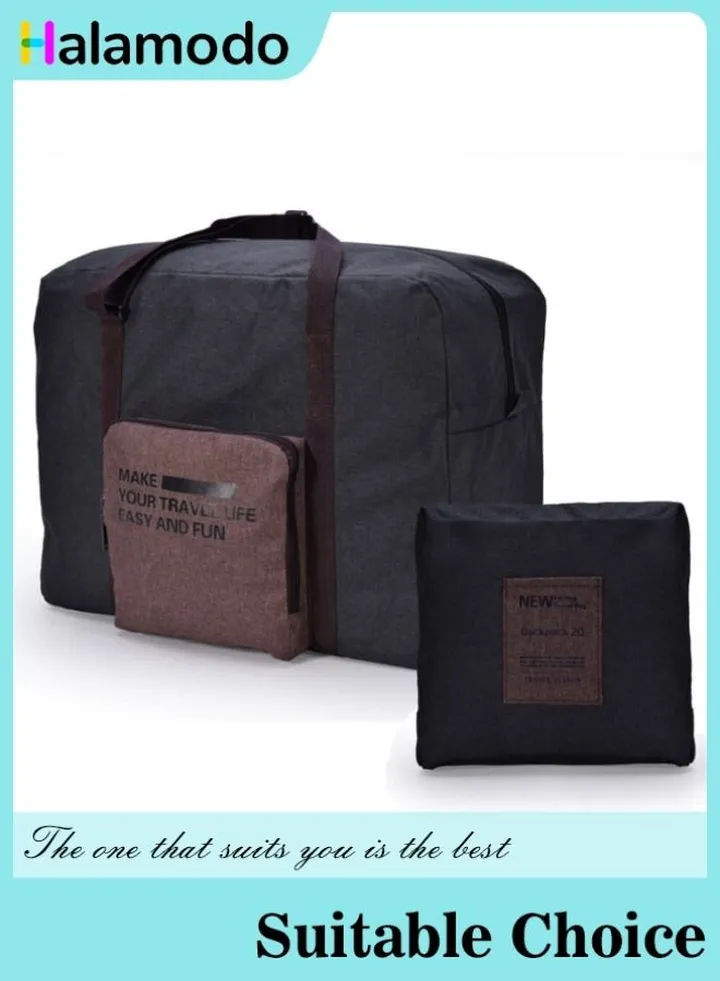 Trolley Luggage Foldable Multifunctional Portable Storage Travel Bag