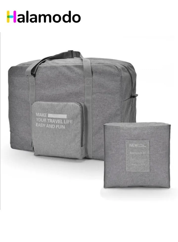 Foldable Multifunctional Portable Storage Travel Bag That Can Be Placed on the Trolley Suitcase