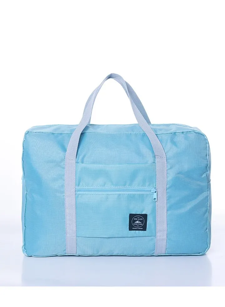 Foldable Luggage Hand Travel Bag Foldable Travel Duffel Bag, Travel Bag , Sport Totes , Shoulder Shopping Bag , Luggage Bag Sky Blue