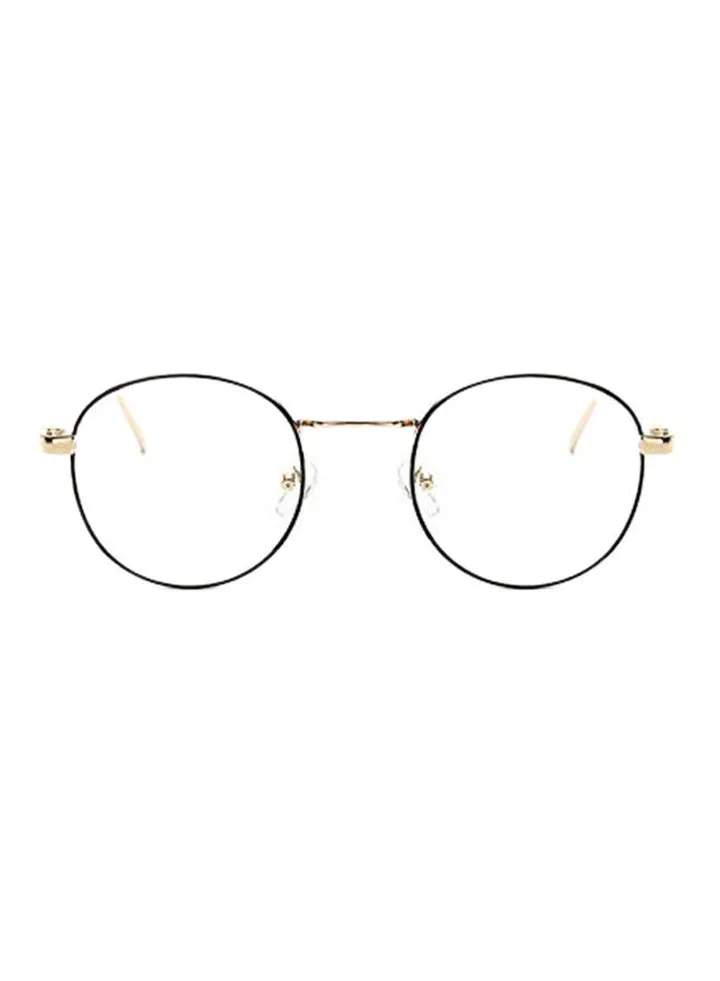 Retro Oval Full Rimmed Eyeglasses